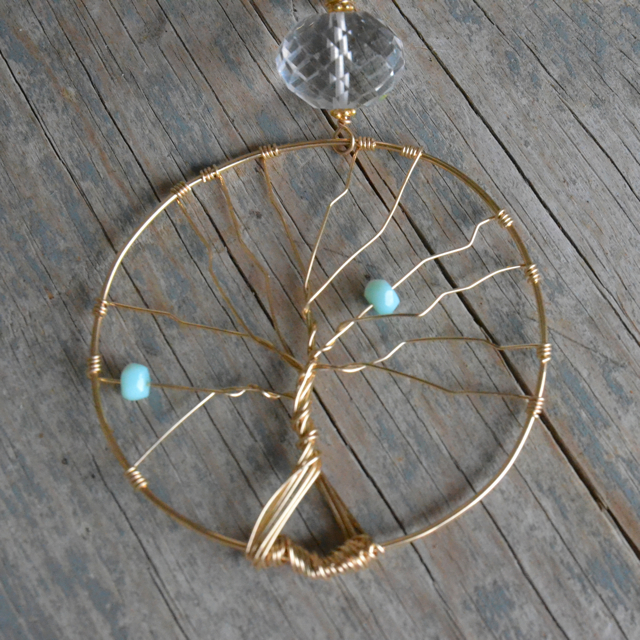 Tree of Life Necklace Gold