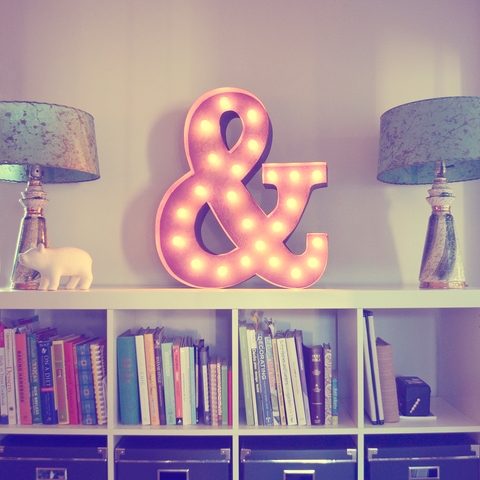 Vintage Marquee Light http://lovefeastshop.com