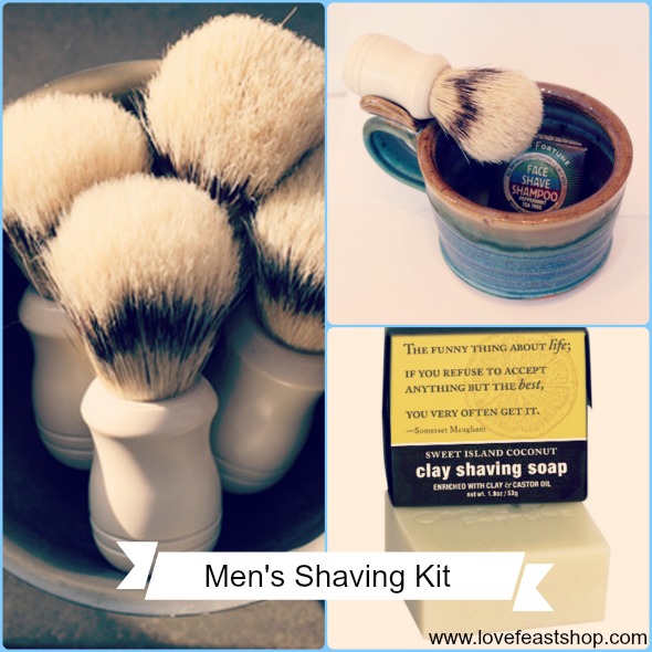 Men's Shaving Kit http://www.lovefeastshop.com