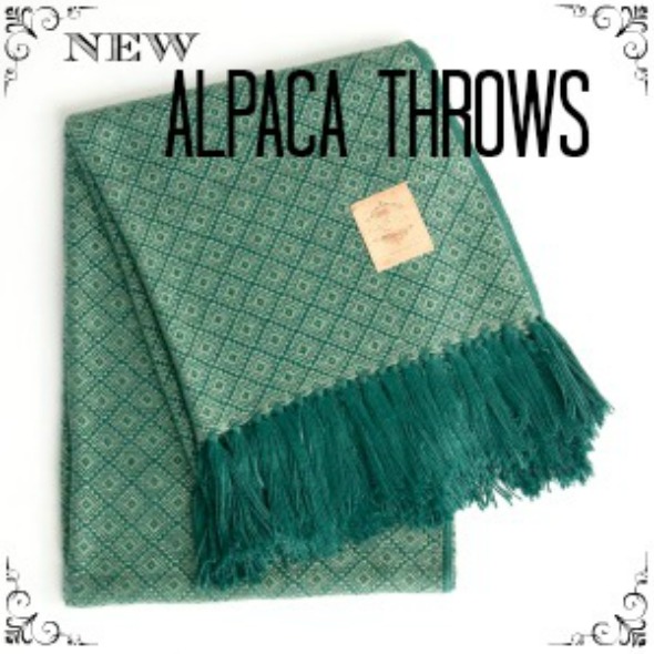 NEW Alpaca Throws www.lovefeastshop.com