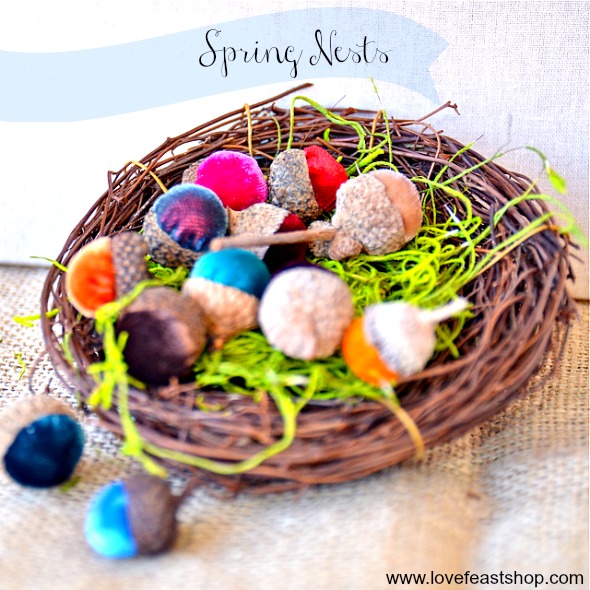 Spring Nests www.lovefeastshop.com